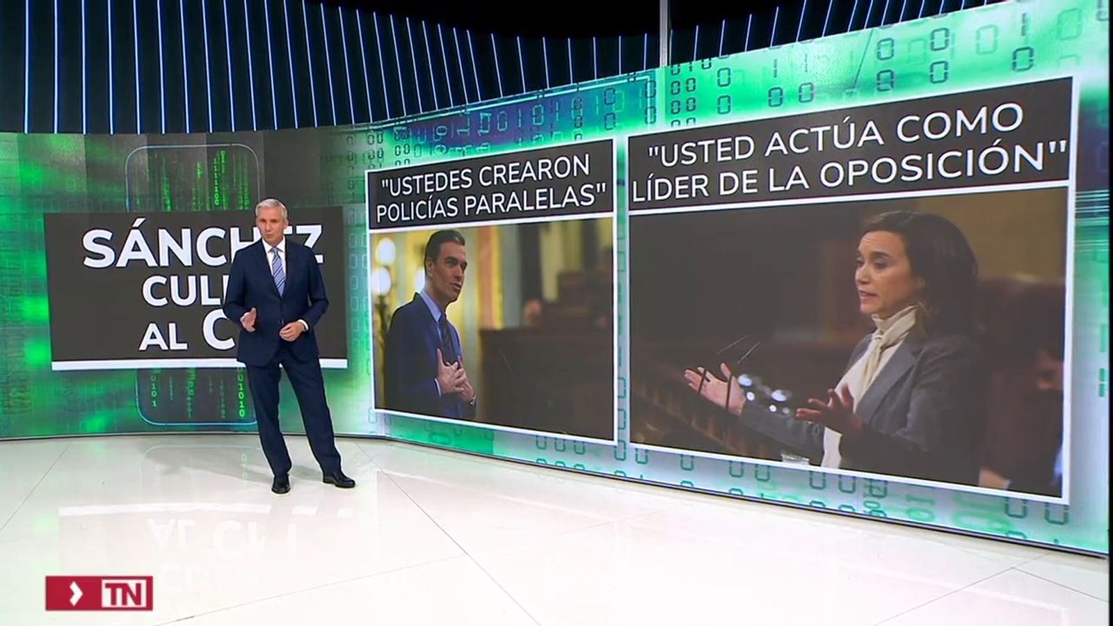 Sánchez habla en el Congreso sobre Pegasus