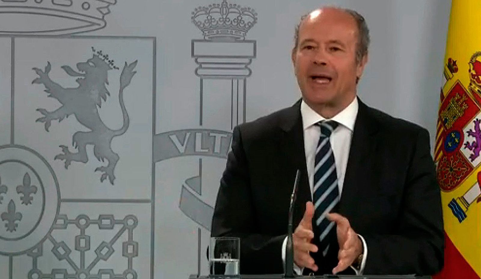Juan Carlos Campo, ministro de Justicia