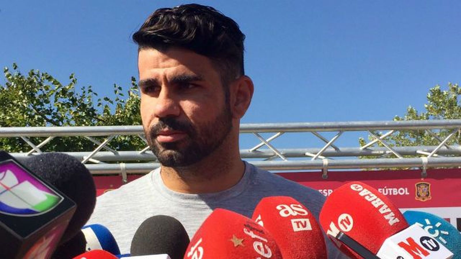 Diego Costa: "Del Bosque siempre me dio confianza; Lopetegui lo mismo"