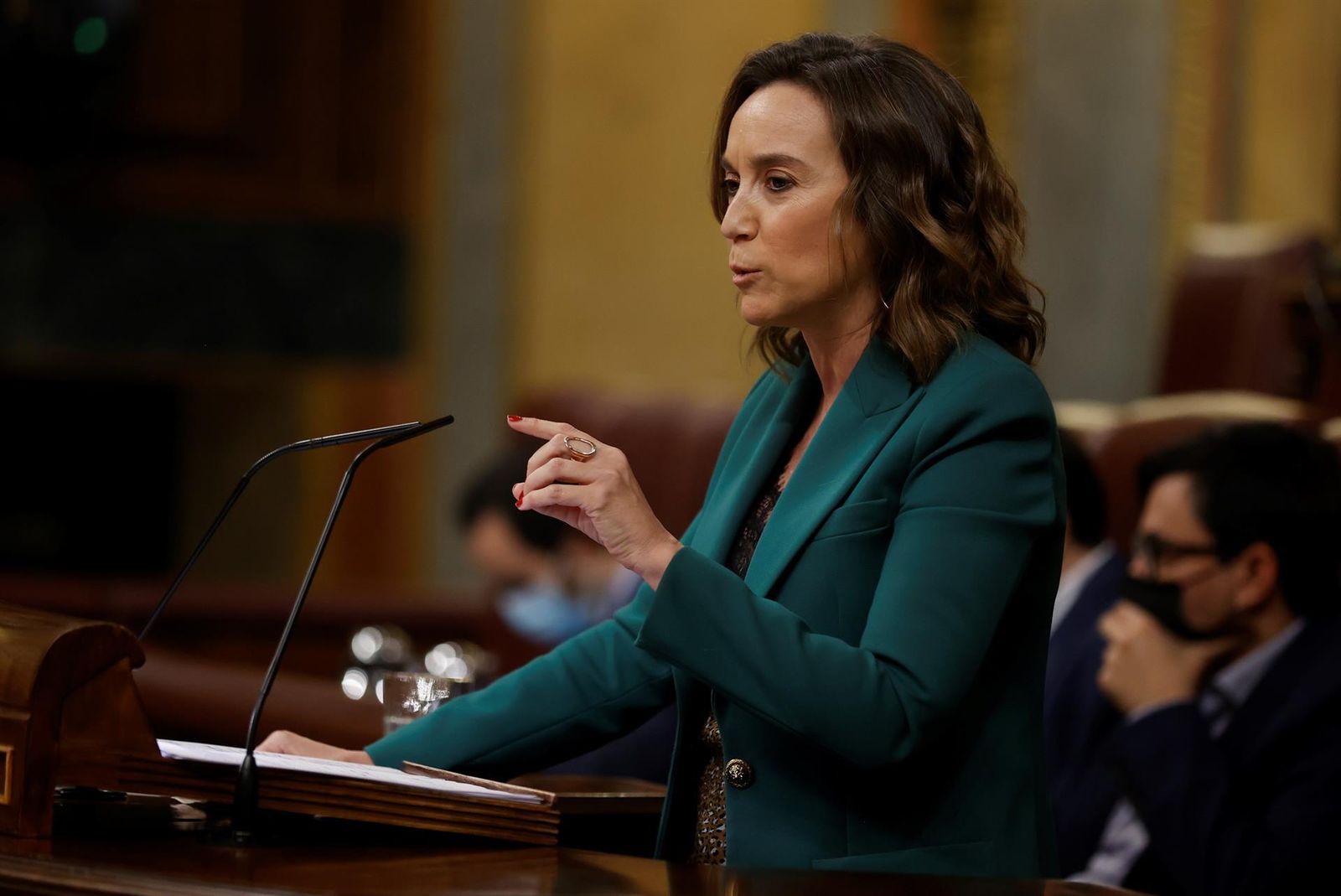 Cuca Gamarra, portavoz del PP en el Congreso de los Diputados