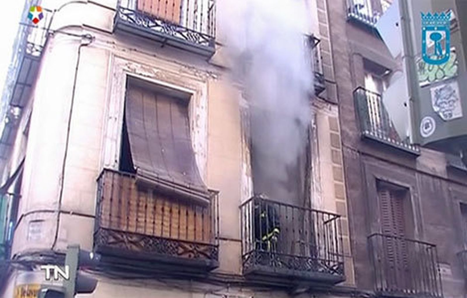 Incendio en Hortaleza