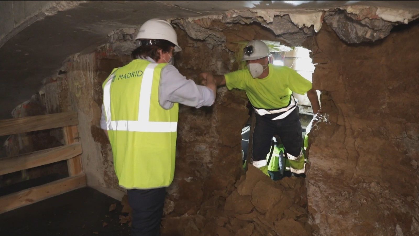 El túnel entre Bailén y Ferraz estará concluido antes de que acabe el año