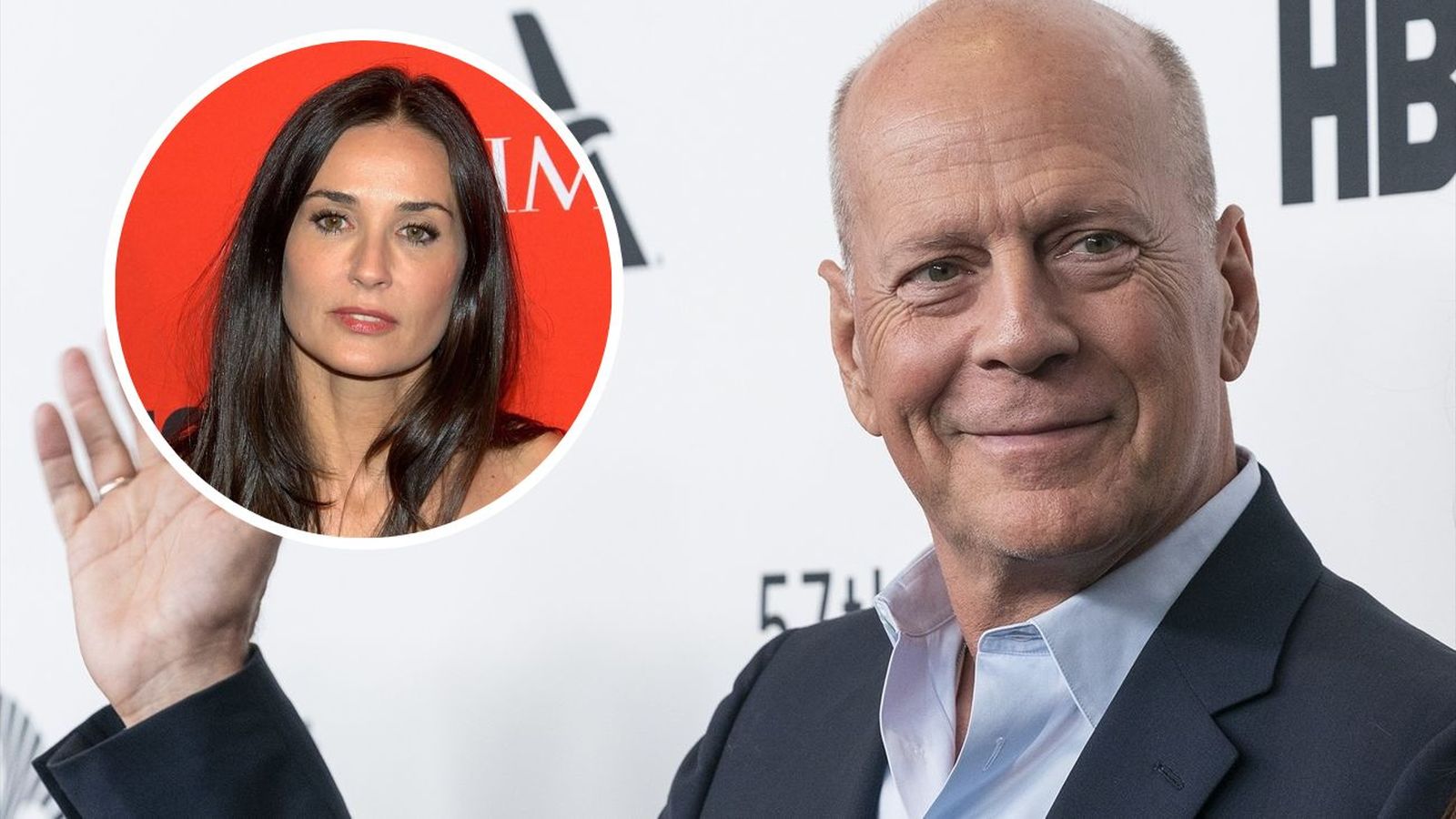 Demi Moore y Bruce Willis
