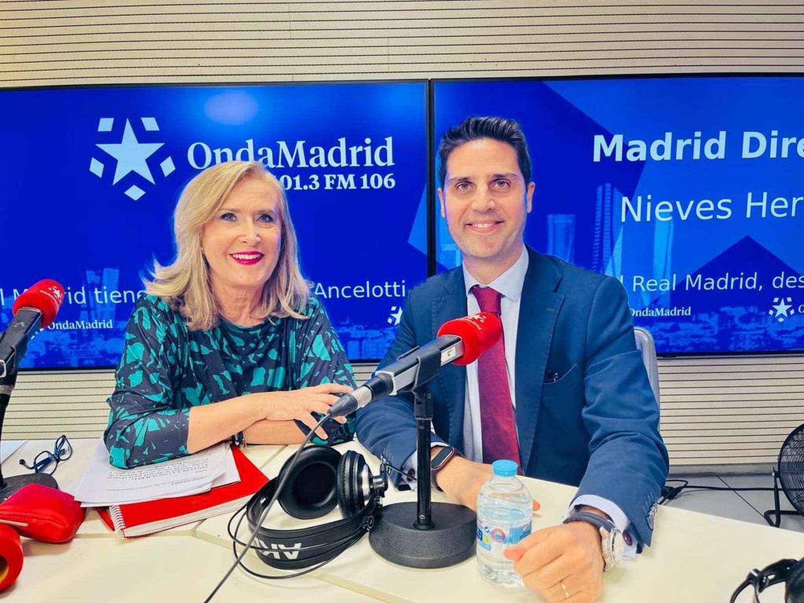 Nieves Herrero y Emilio Viciana