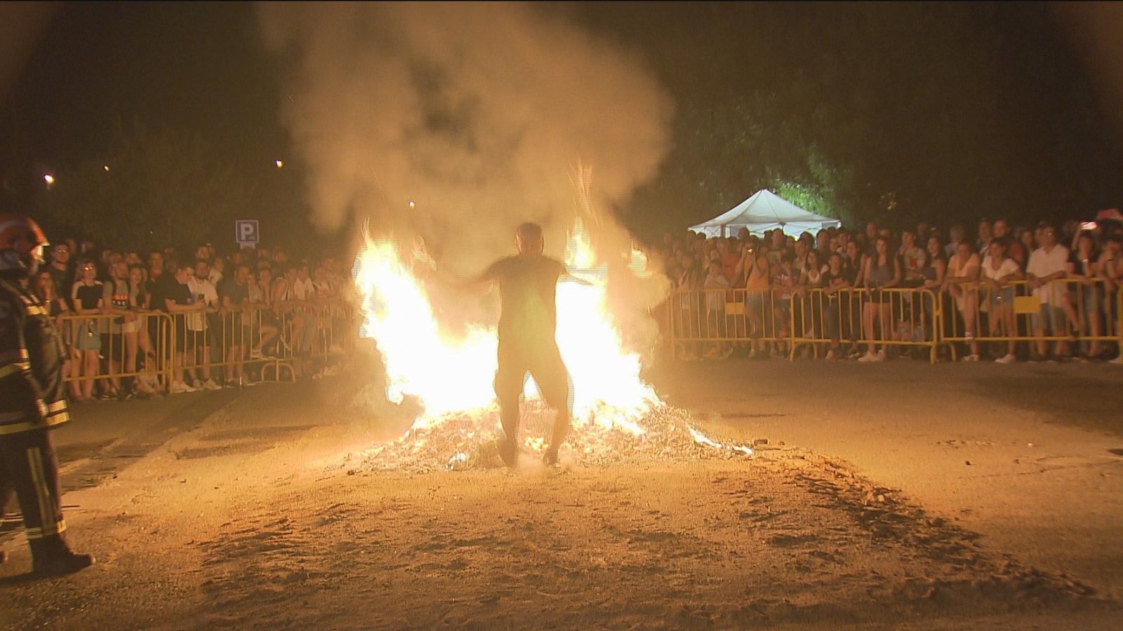 La noche de San Juan se celebra a lo grande en Madrid