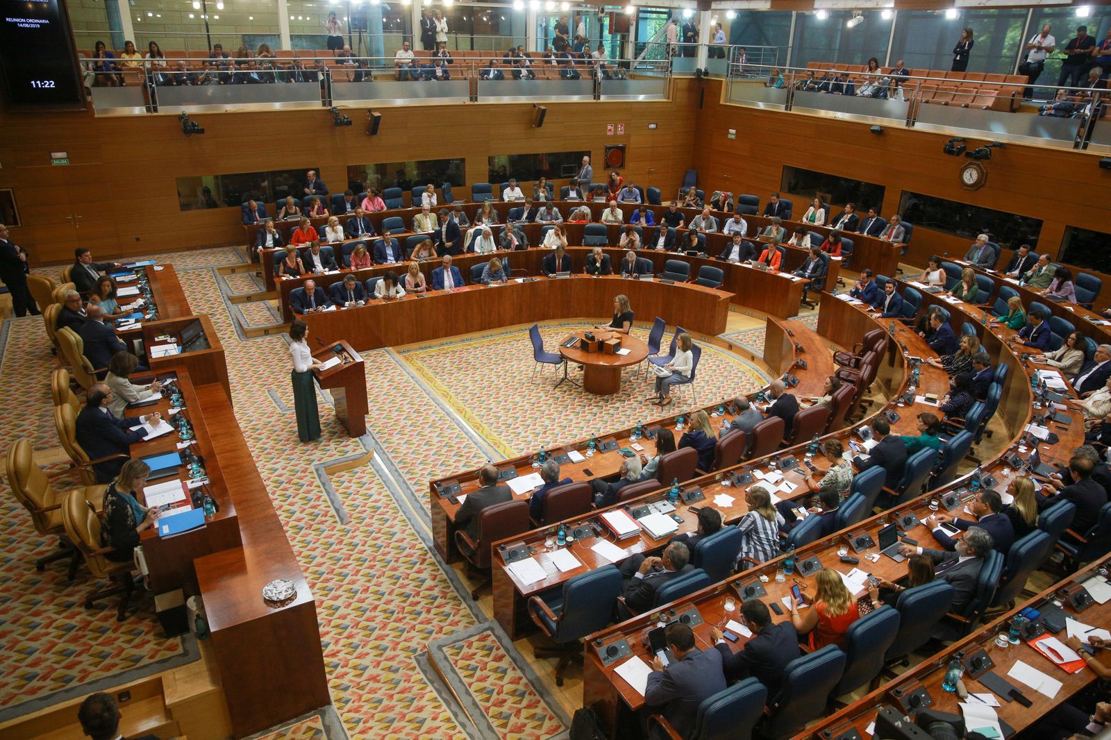 Hemiciclo de la Asamblea de Madrid