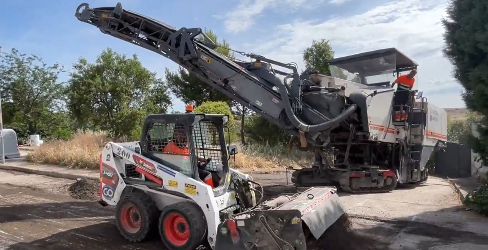 Arranca la operación asfalto en Altos de Jarama, en Paracuellos