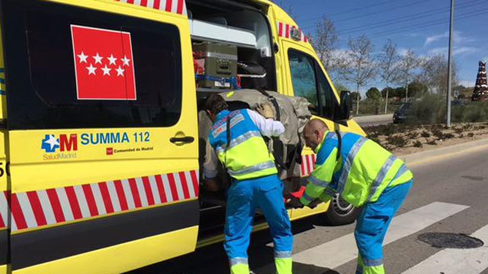 Muere al chocar la moto que conducía con un coche en Mejorada del Campo
