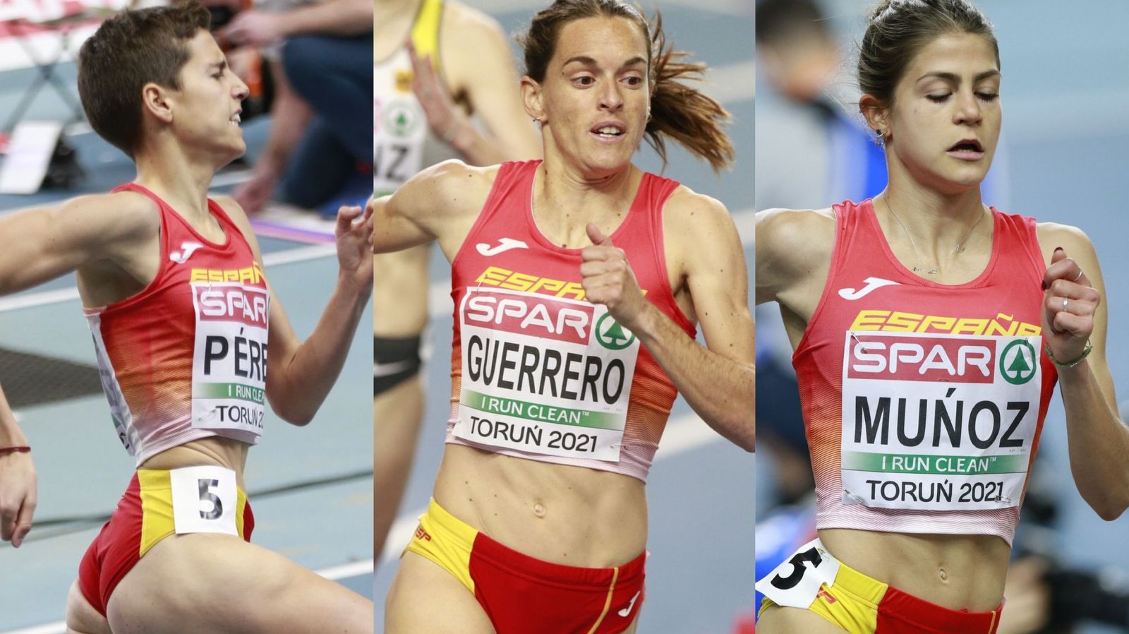 Marta Pére, Esther Guerrero y  Águeda Muñoz