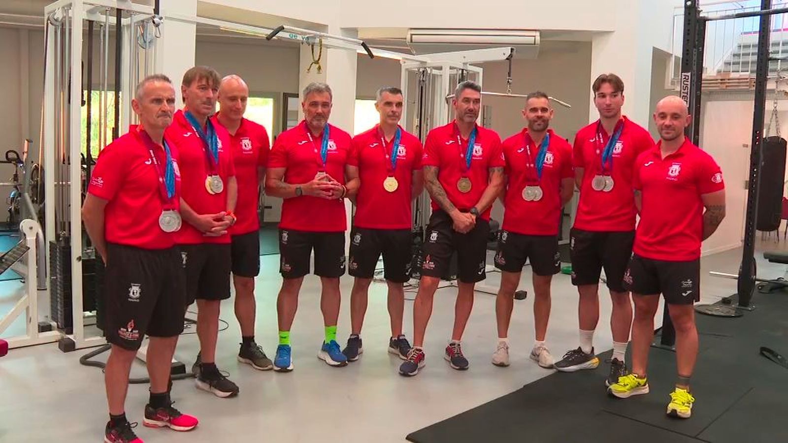 Los bomberos de Madrid ganan 21 medallas en los Juegos Mundiales de Alabama