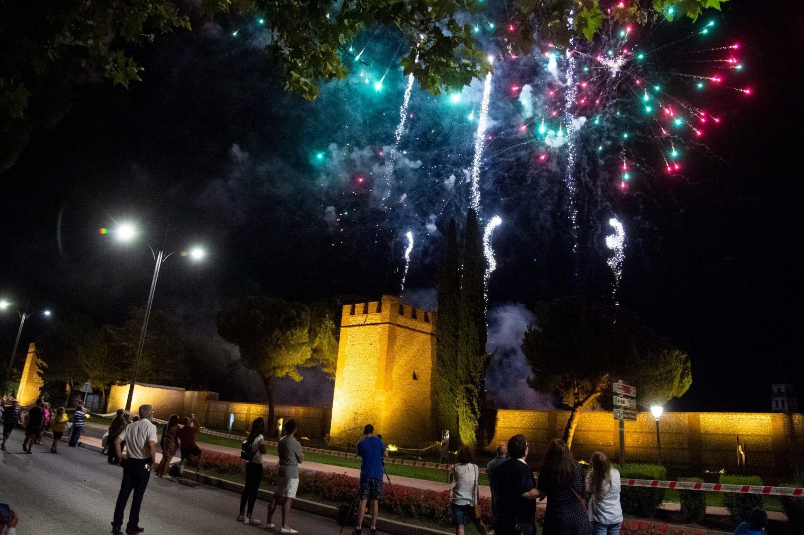 Fuegos artificiales en Alcalá de Henares