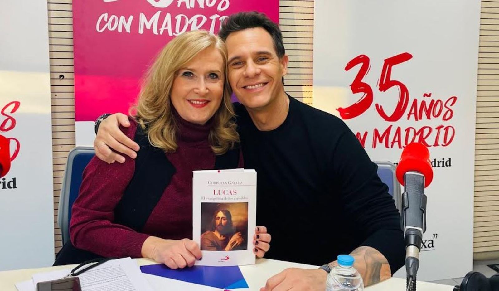 Nieves Herrero y Christian Gálvez