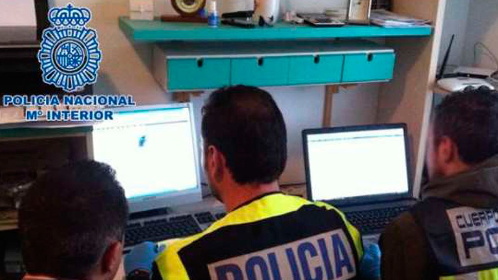 Operación policial contra la pedofilia