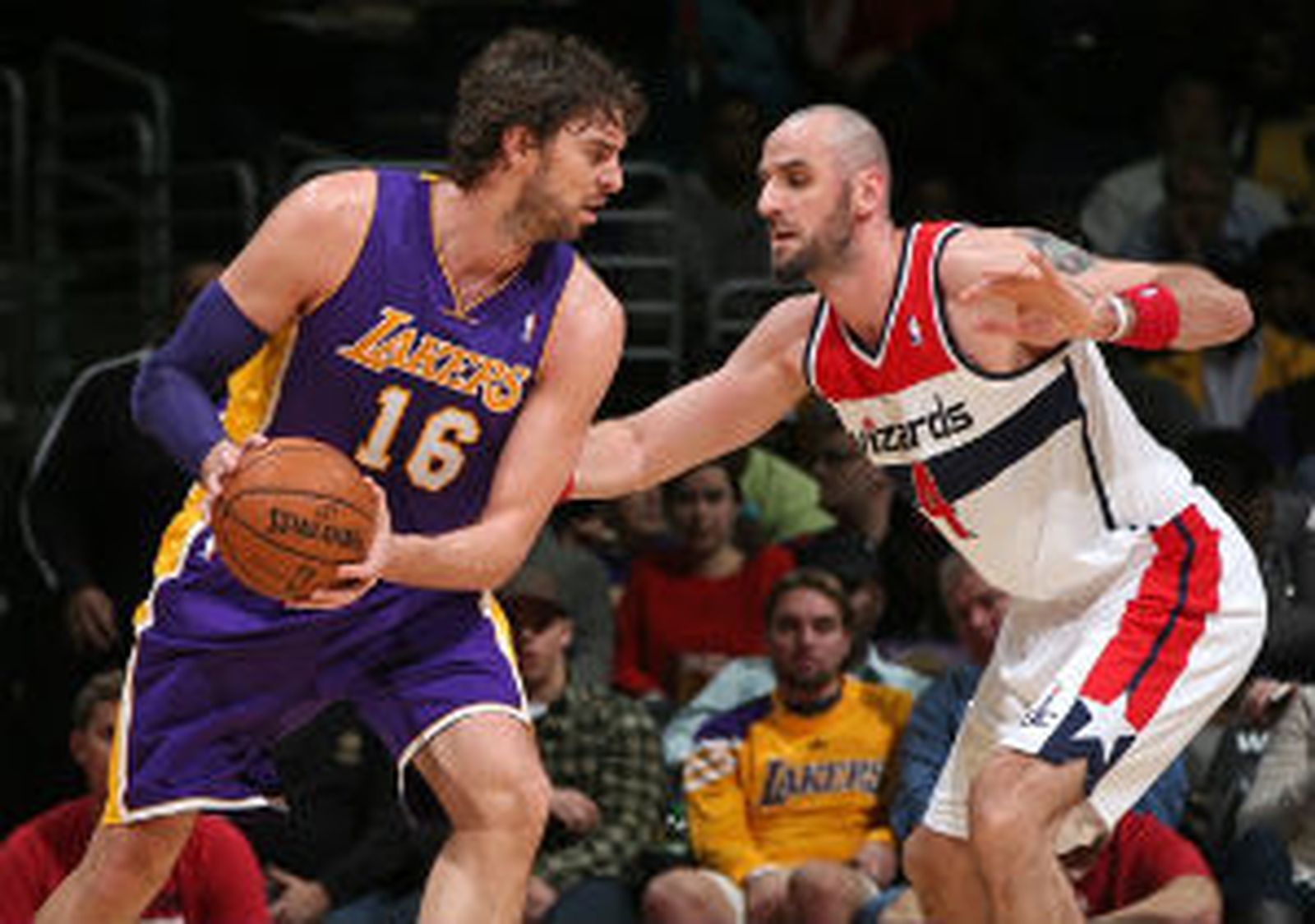 Pau Gasol ante los Wizars