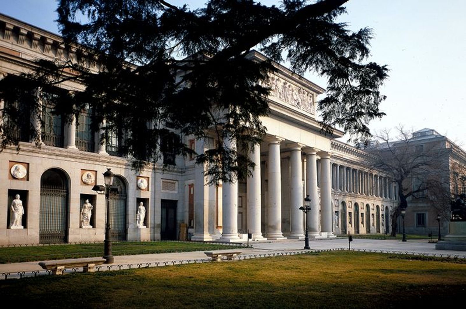 Entrada del Museo del Prado