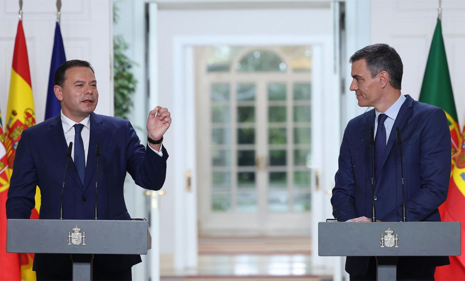 Sánchez y Montenegro coinciden en la necesidad de reconocer a Palestina pero no en la forma ni en el cuándo