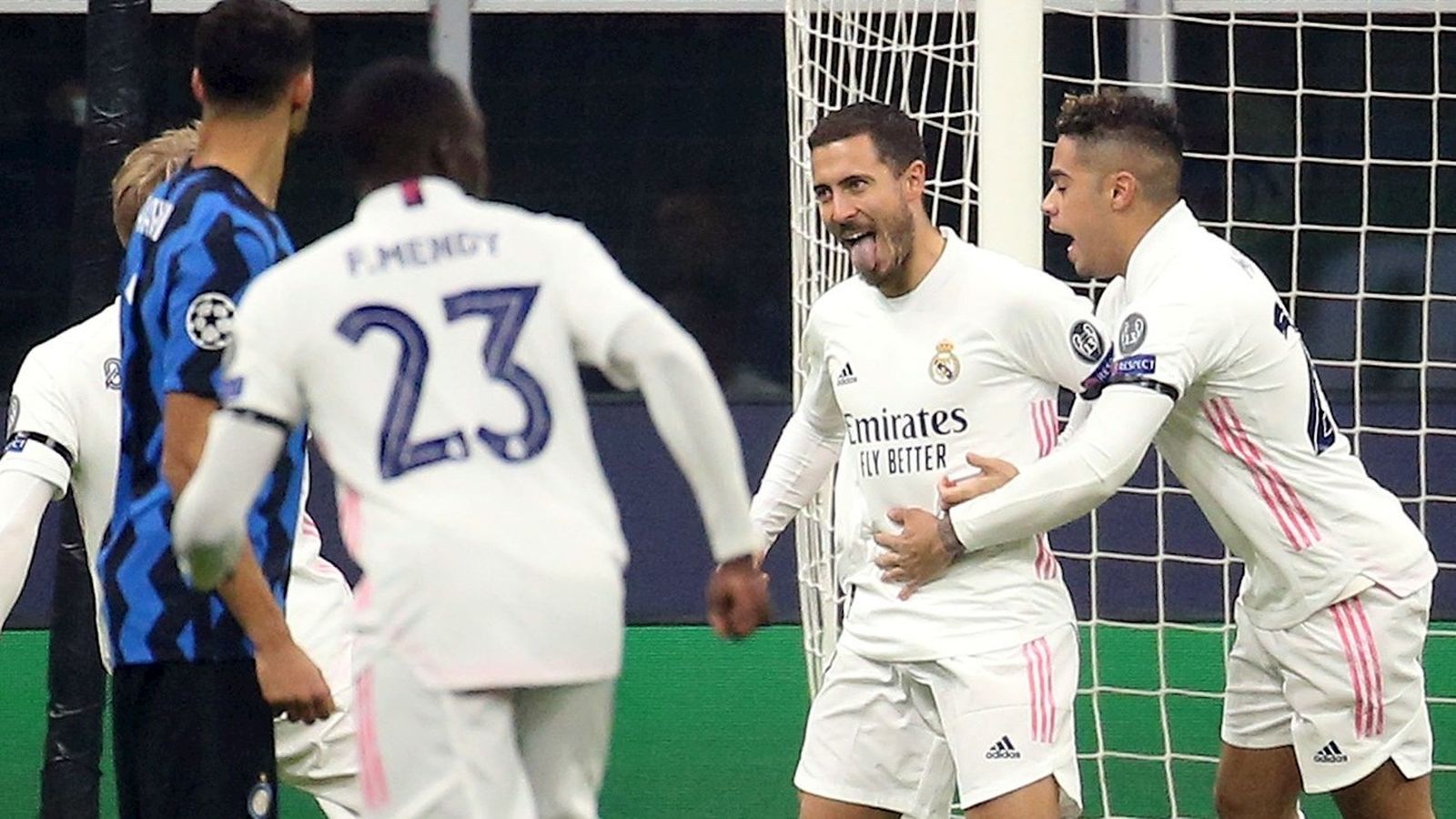Hazard, Mendy y Mariano ante el Inter
