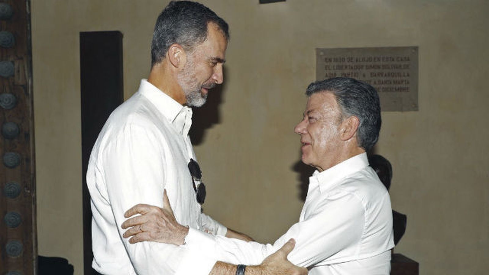 Santos agradece a Felipe VI la ayuda de España y su apoyo al proceso de paz