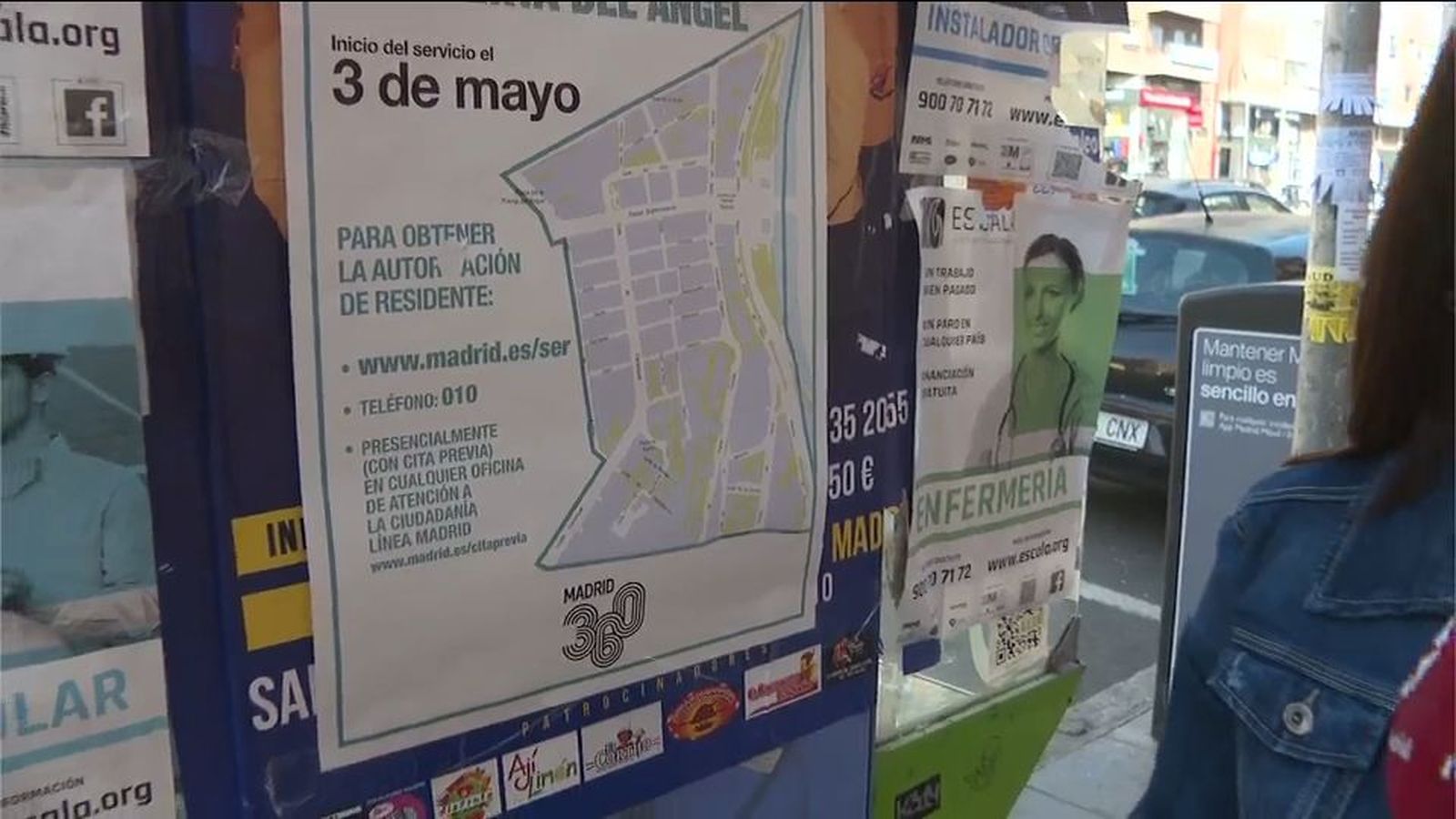 Los vecinos de Puerta del Ángel y Los Cármenes ya pueden solicitar su tarjeta de residente para aparcar en zona verde