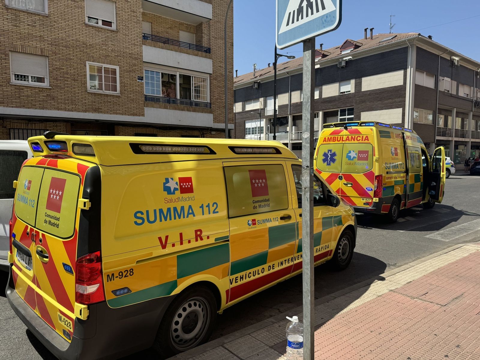 Una mujer en estado grave tras ser atropellada por una furgoneta en Parla
