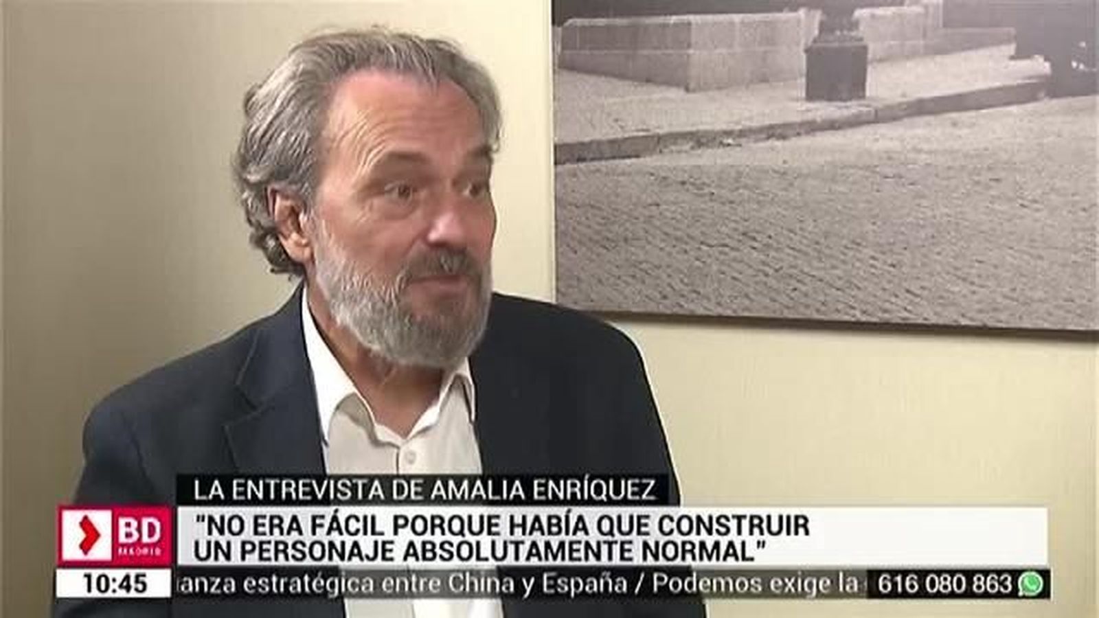 José Coronado: "Mi oficio es lo más importante"