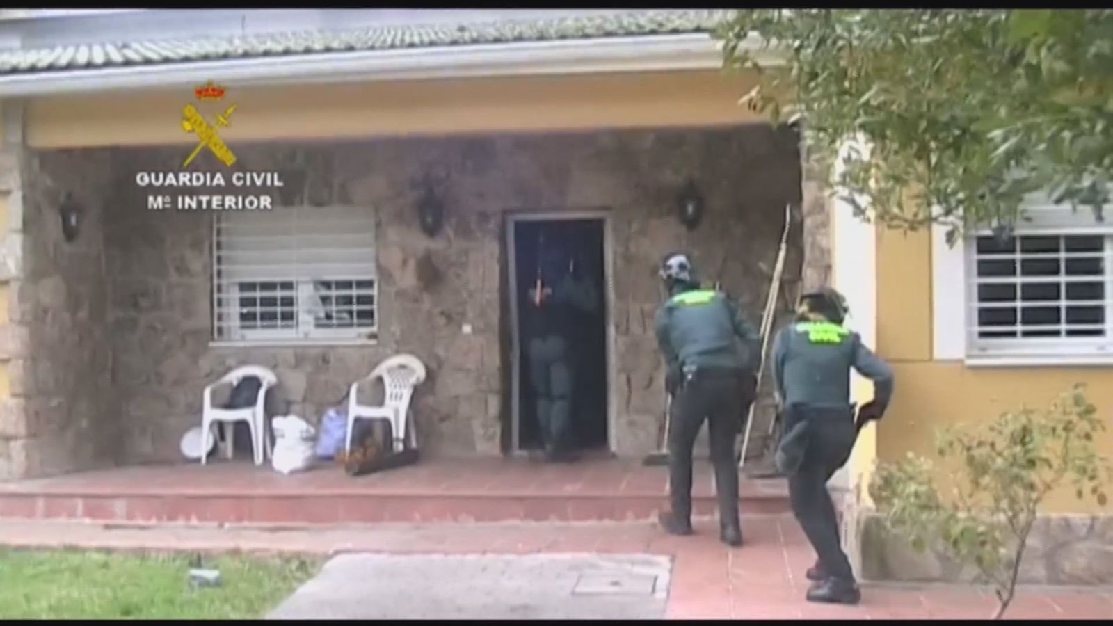 Chalet de Villaviciosa de Odón convertido en plantación de marihuana