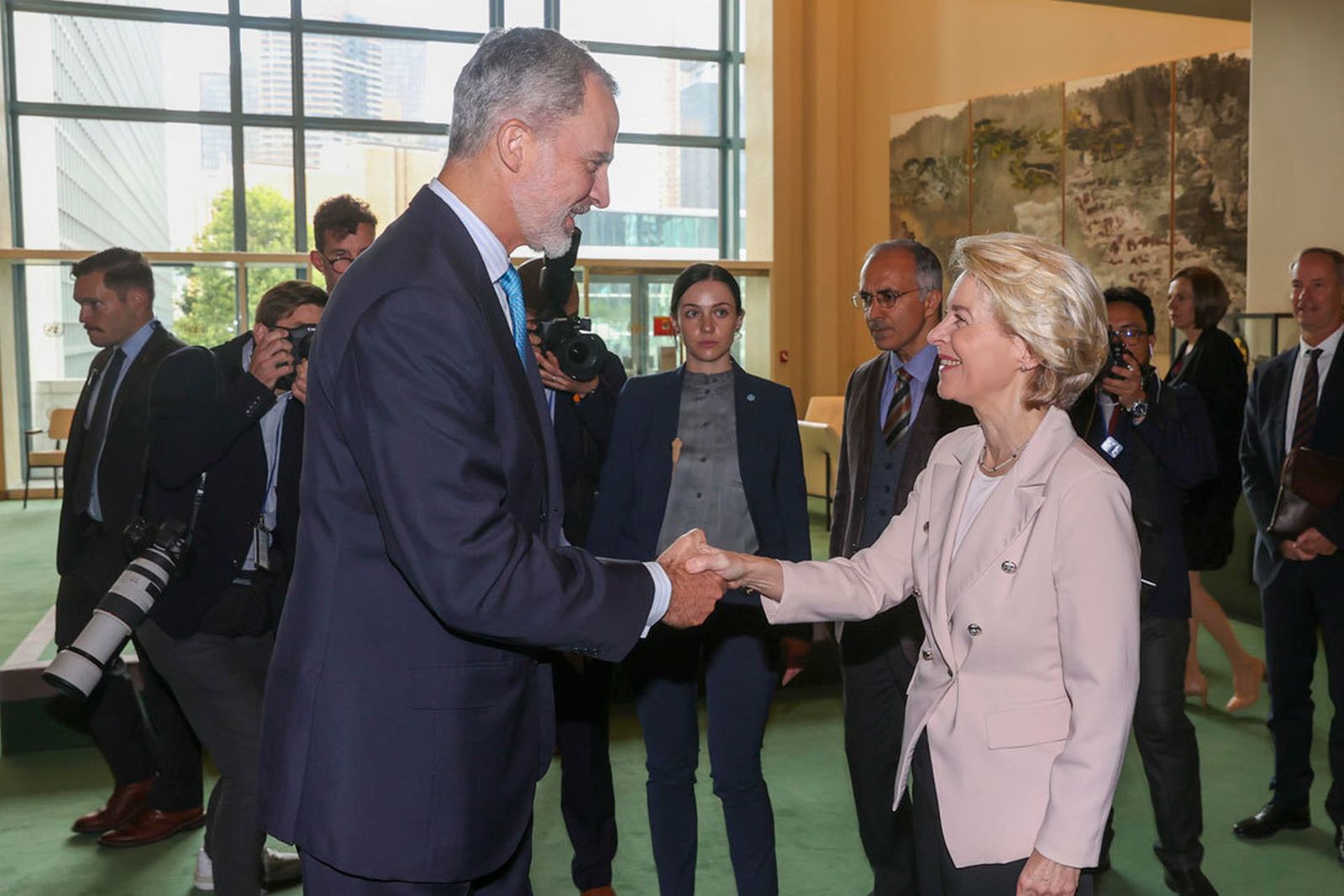 Felipe VI reclama los valores europeos