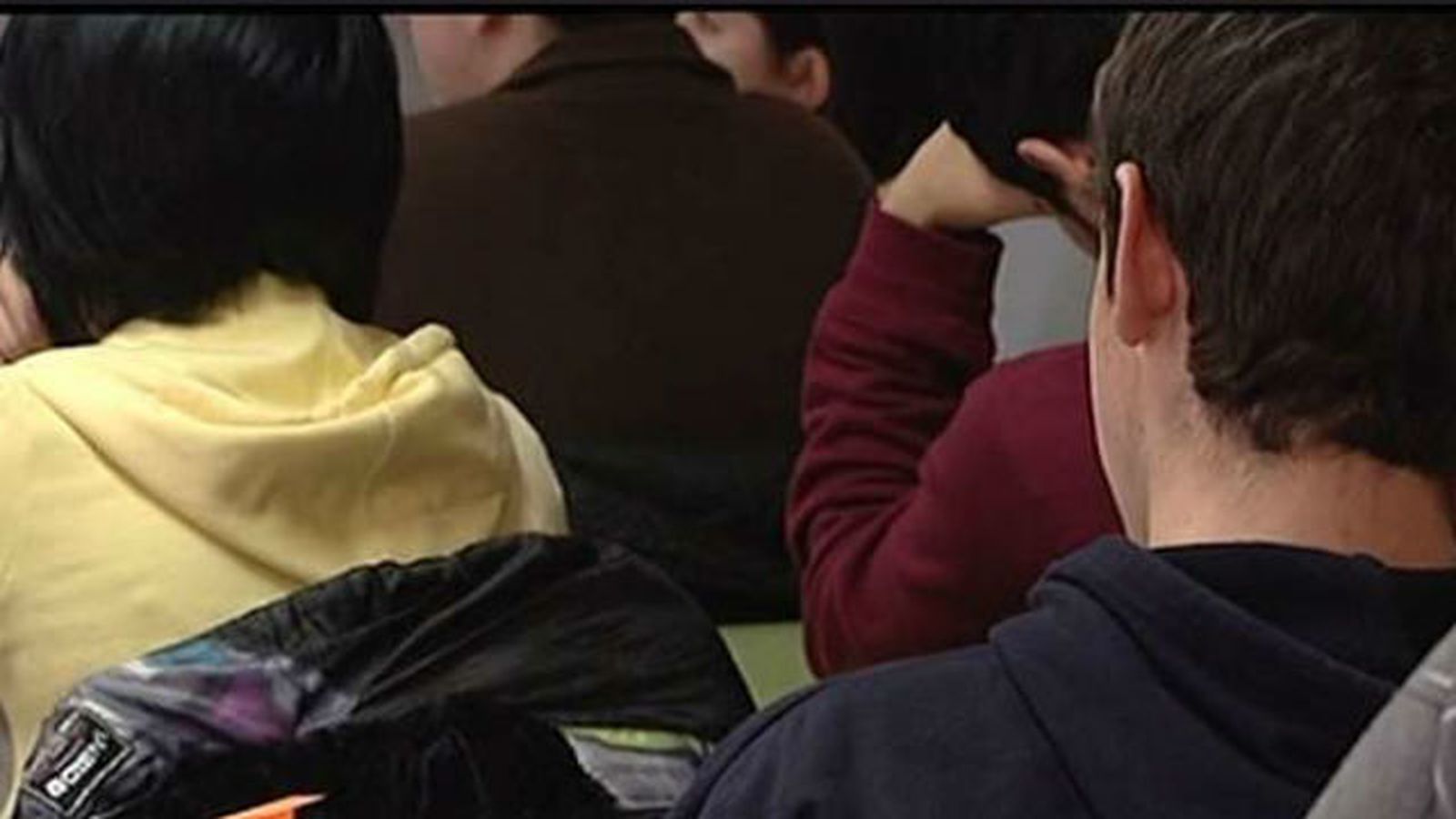 Estudiantes en aula
