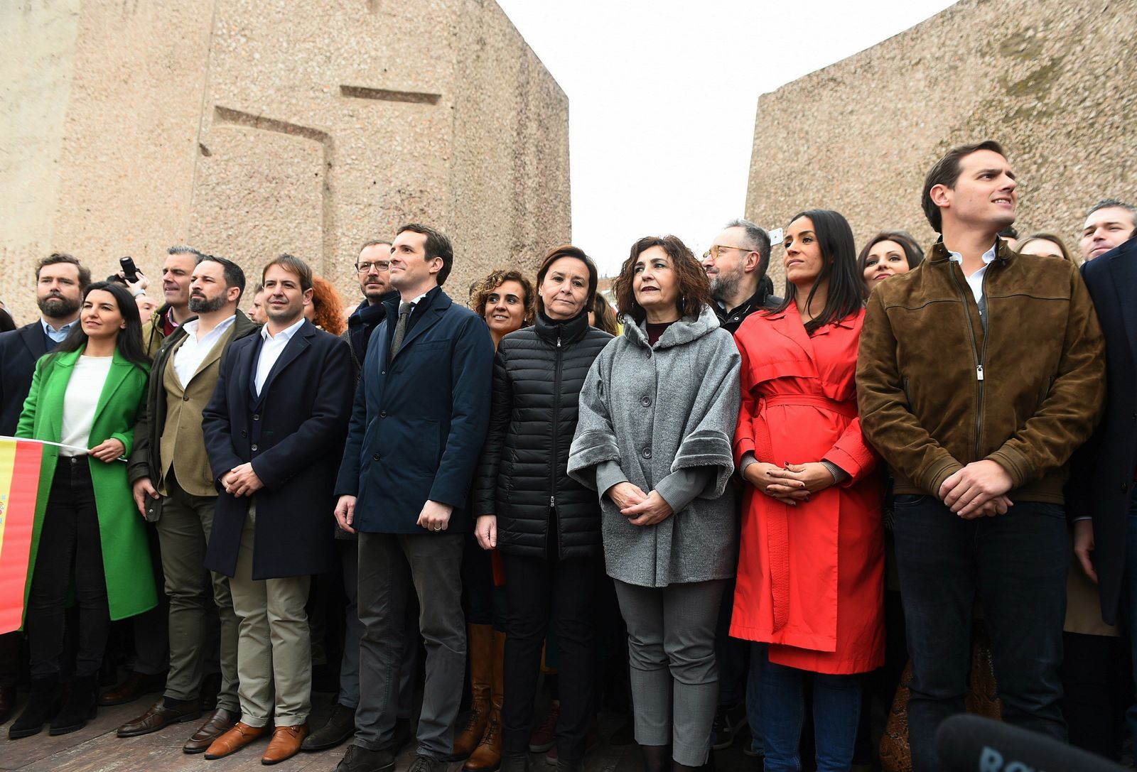 PP, Ciudadanos, Vox y la foto de la polémica en Colón