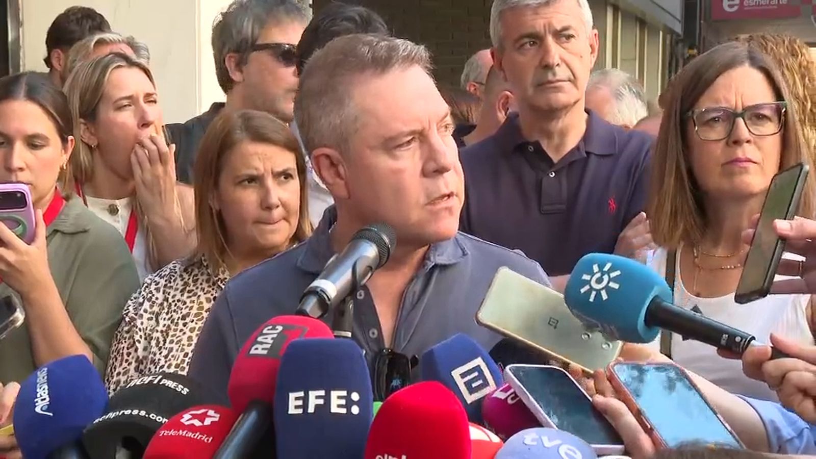 El presidente de Castilla-La Mancha, Emiliano García Page