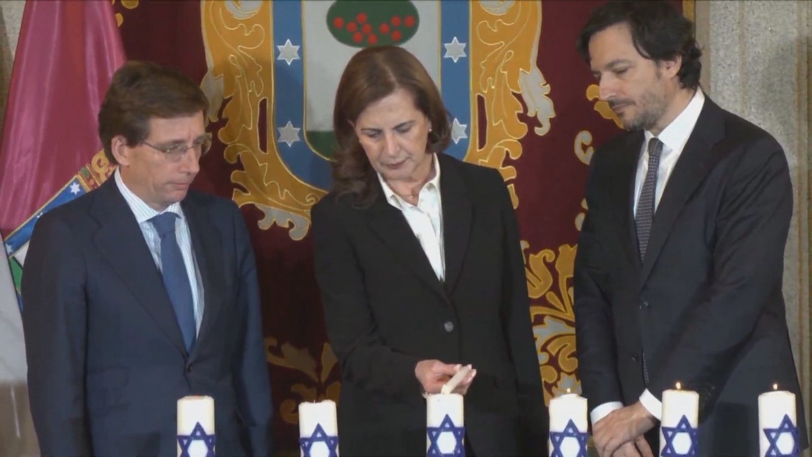 Almeida dice que Madrid es "símbolo e libertad" y "grito contra el antisemitismo"