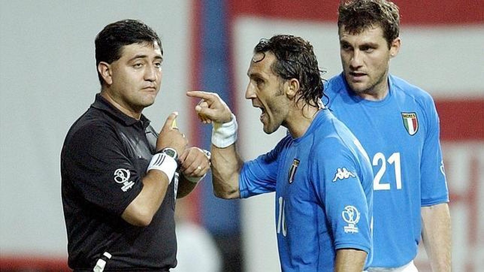 Byron Moreno ante Italia