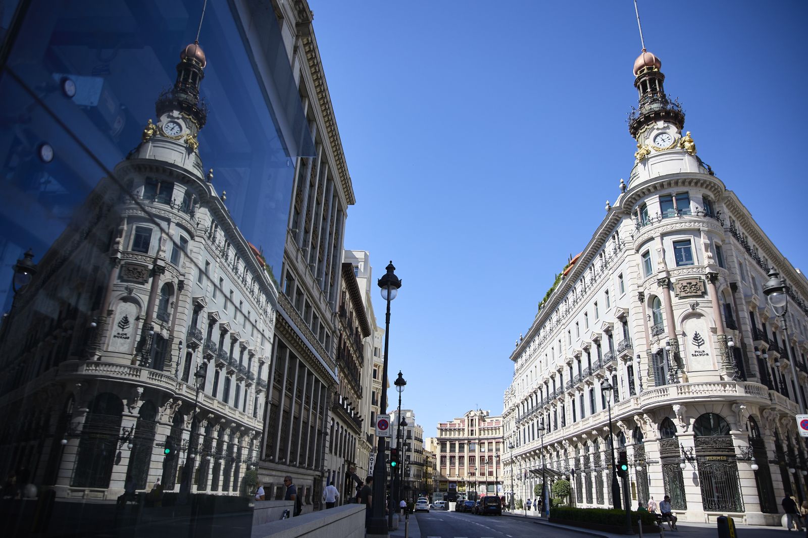 El hotel Four Seasons en Madrid