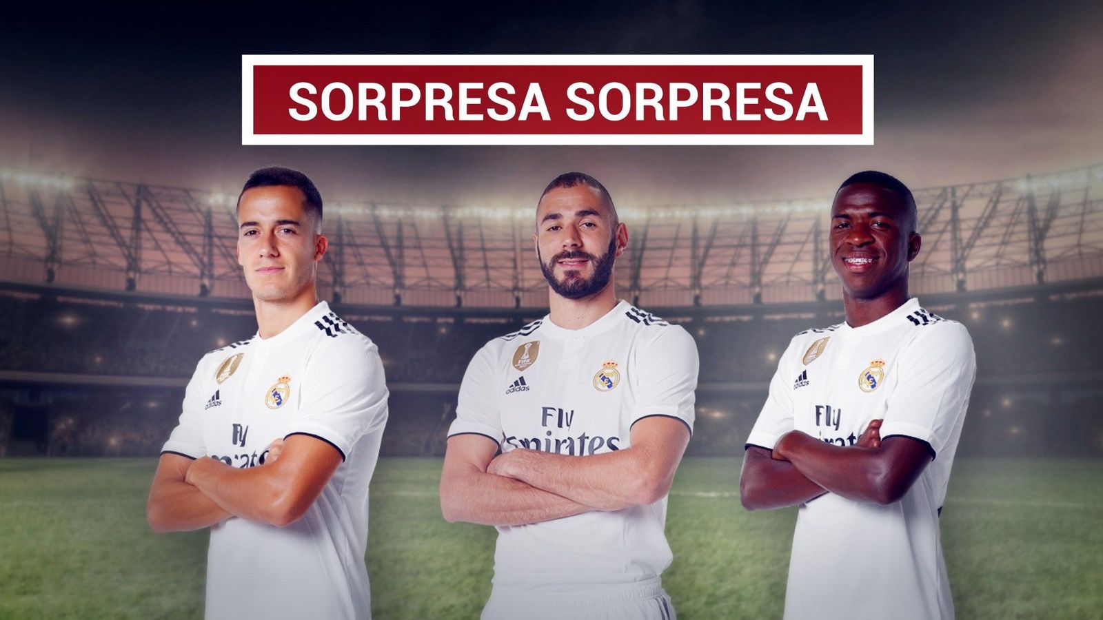 Vinícius-Benzema-Lucas, el nuevo tridente blanco