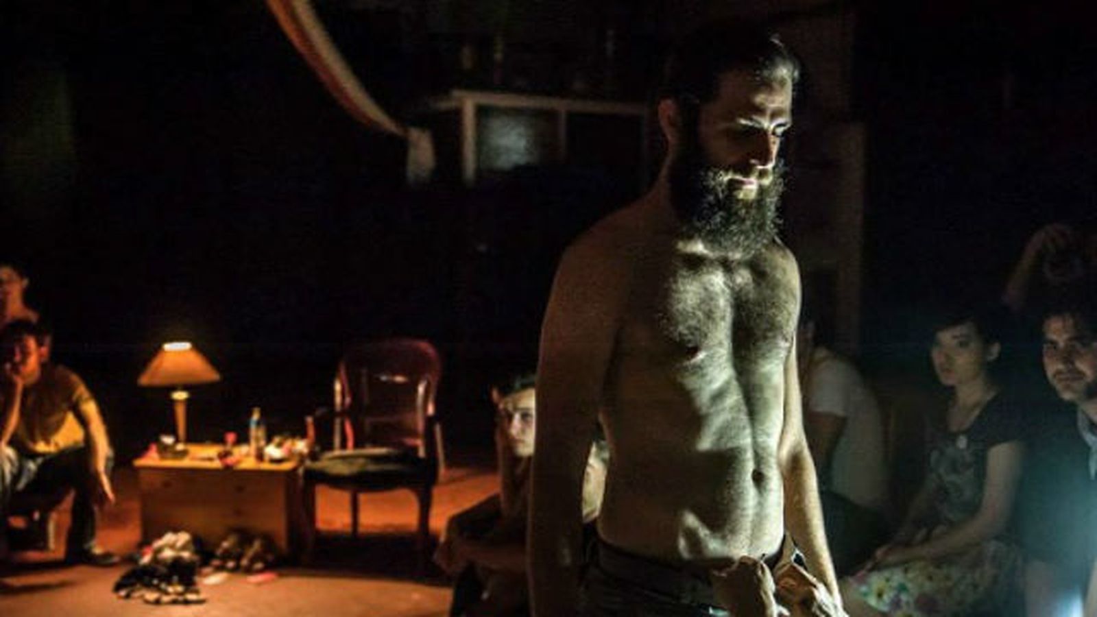 "ORGIAme, la depravacion del YO", Acto Intimo de Santi Senso