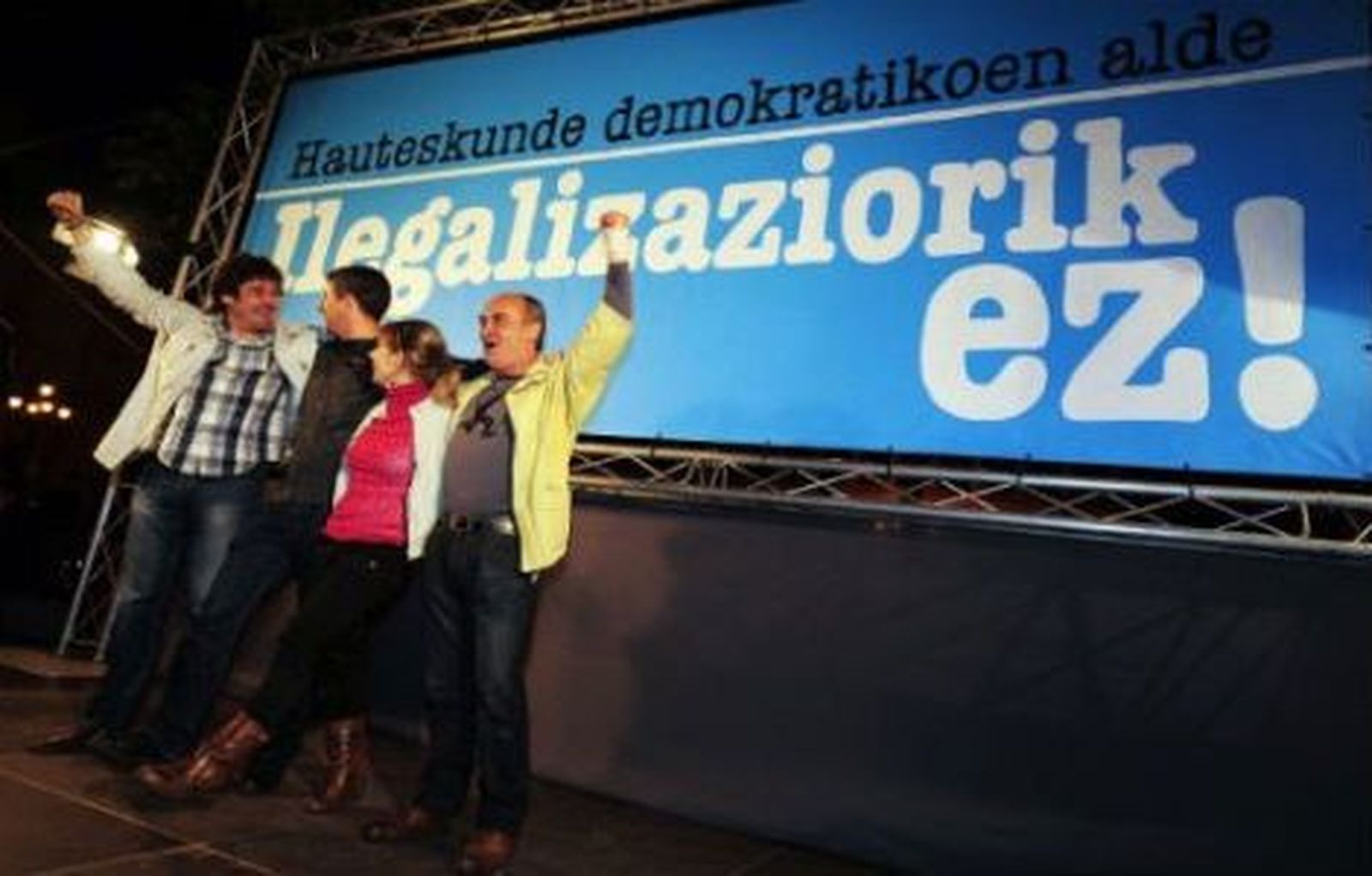 Bildu llama a llenar las urnas el 22-M de "miles de votos  abertzales y de izquierdas"