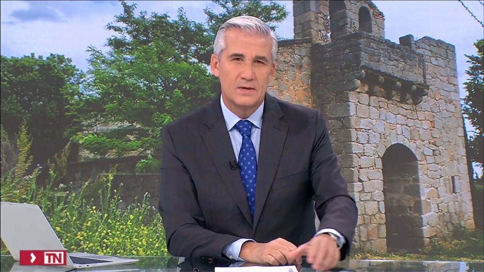 Derrumbe de una iglesia en Navalquejigo