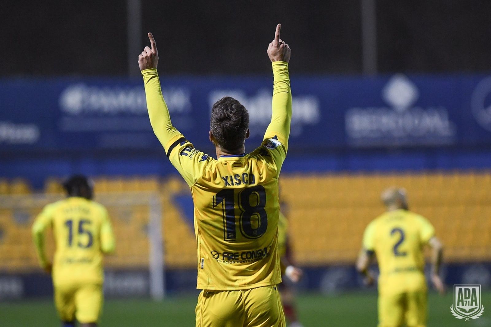 Xisco, jugador del Alcorcón