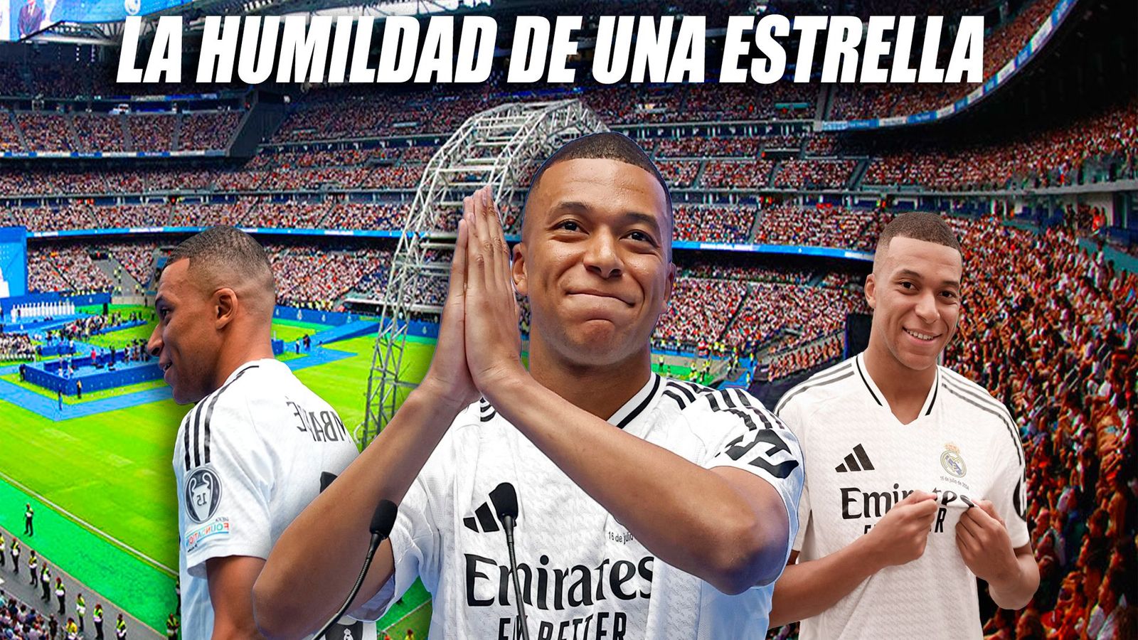 Mbappé, ilusionado, feliz y muy humilde