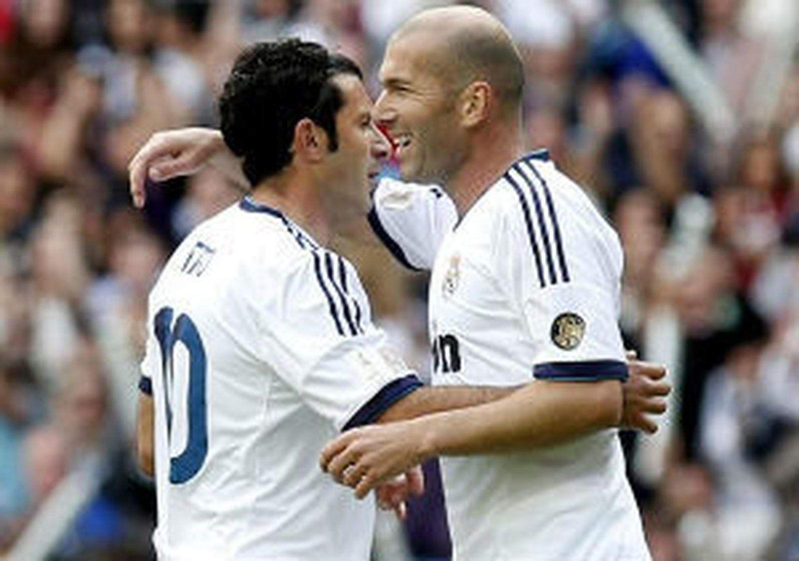 Figo y Zidane