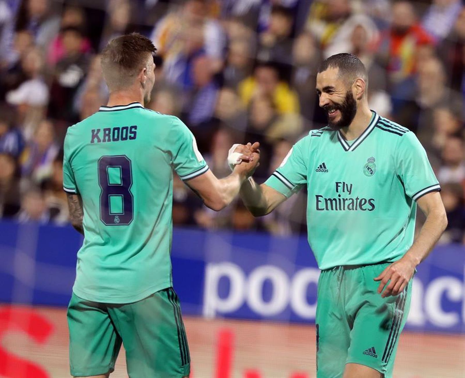 Kroos y Benzema