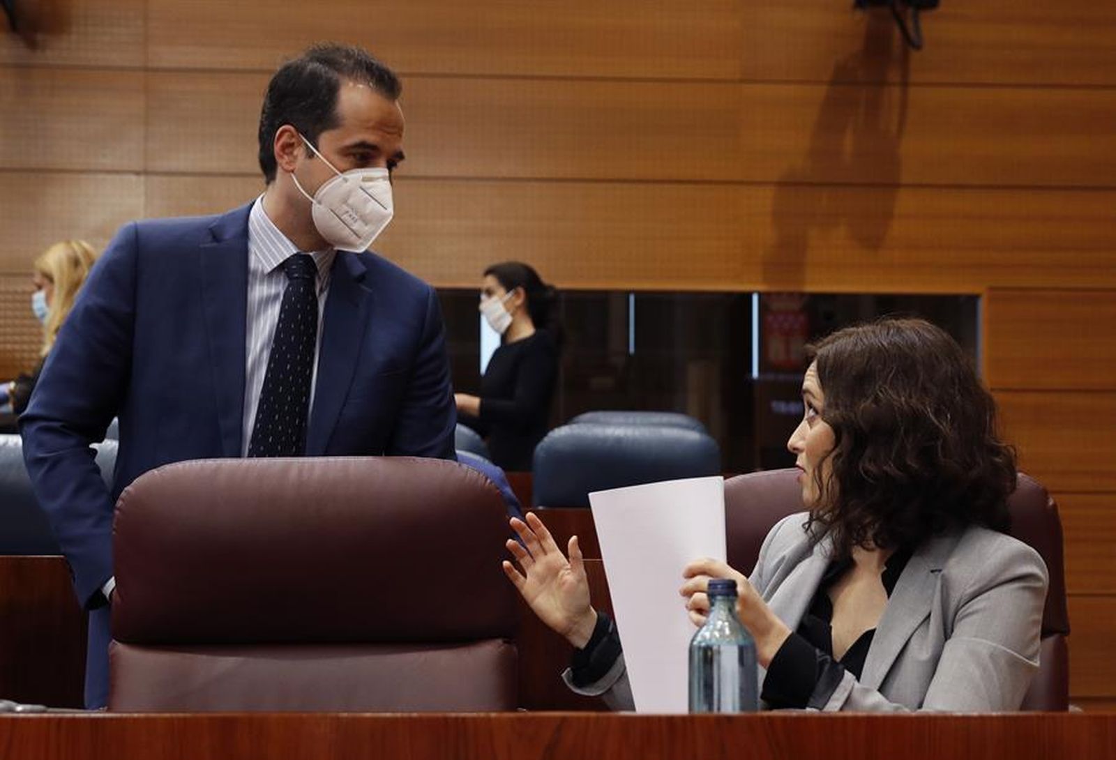 Ignacio Aguado e Isabel Díaz Ayuso