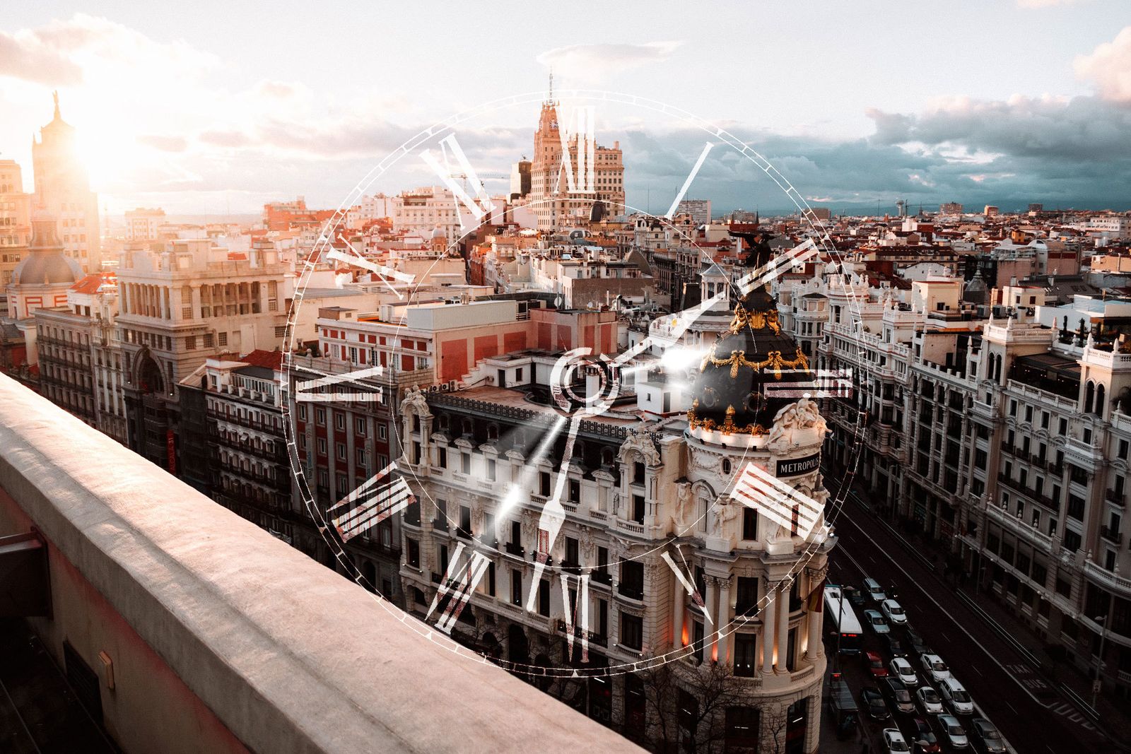 Cambio de hora en Madrid