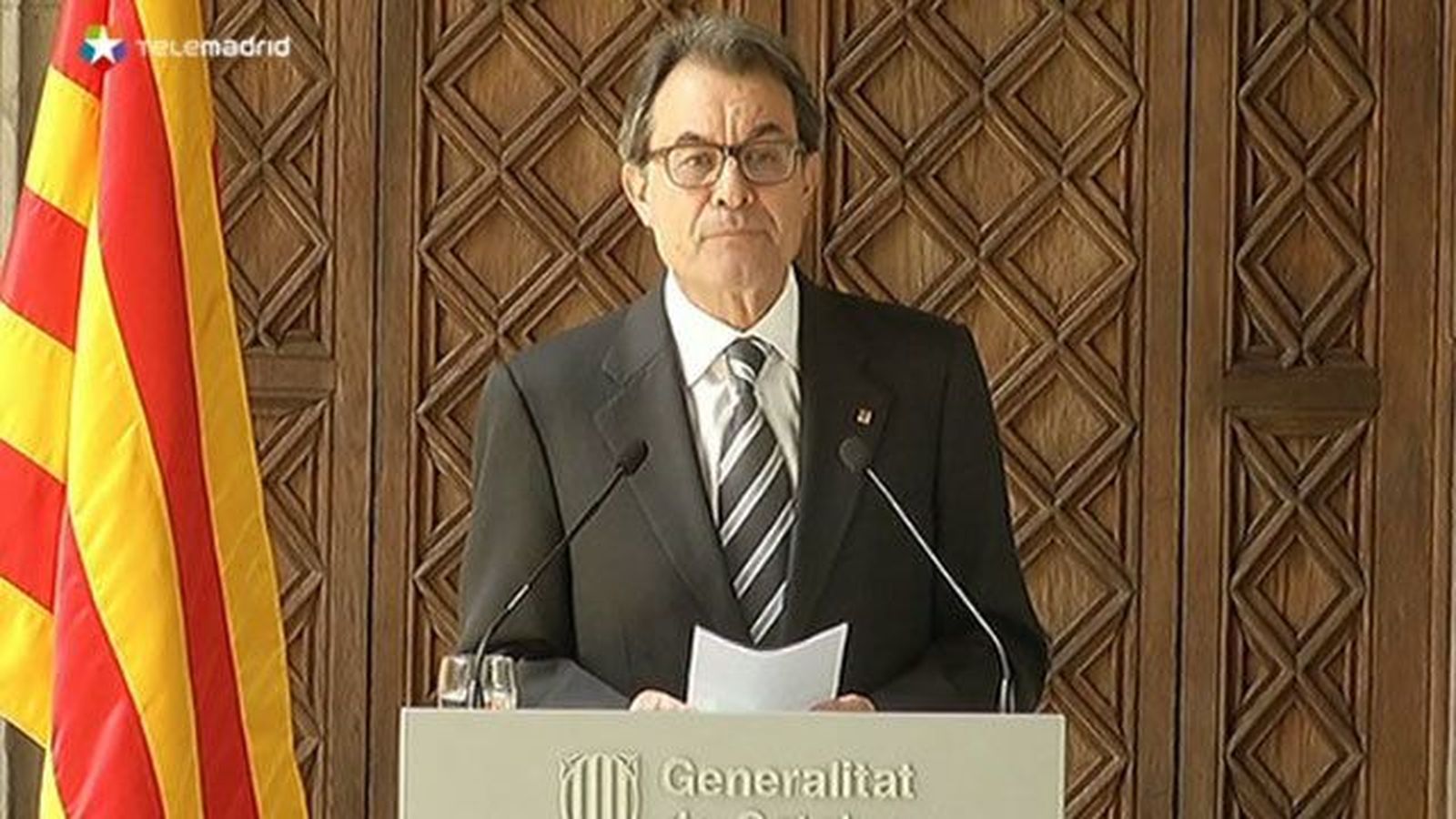 Mas: "Habrá cambio de rey, pero no en el proceso catalán"