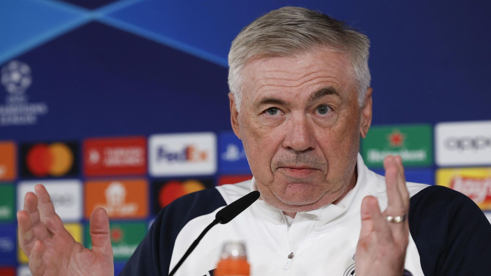 Ancelotti sobre la final “No pensamos en ser favoritos, estamos convencidos de que hay que sufrir”