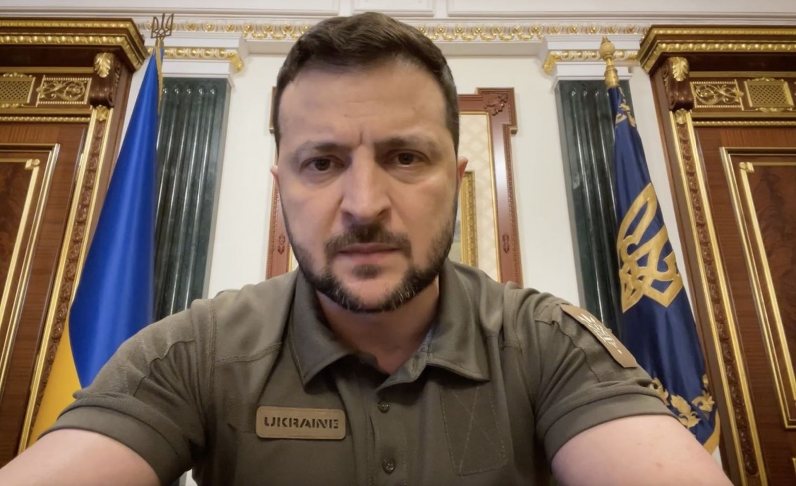 Volodimir  Zelenski , presidente de Ucrania