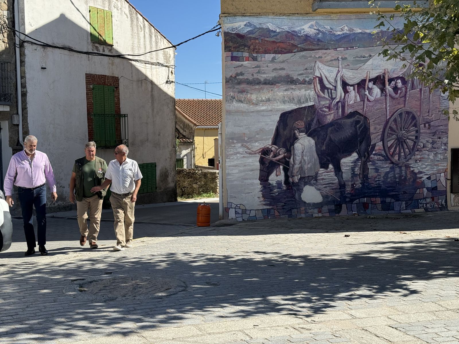 Visita regional a diversas actuaciones realizadas en Lozoya