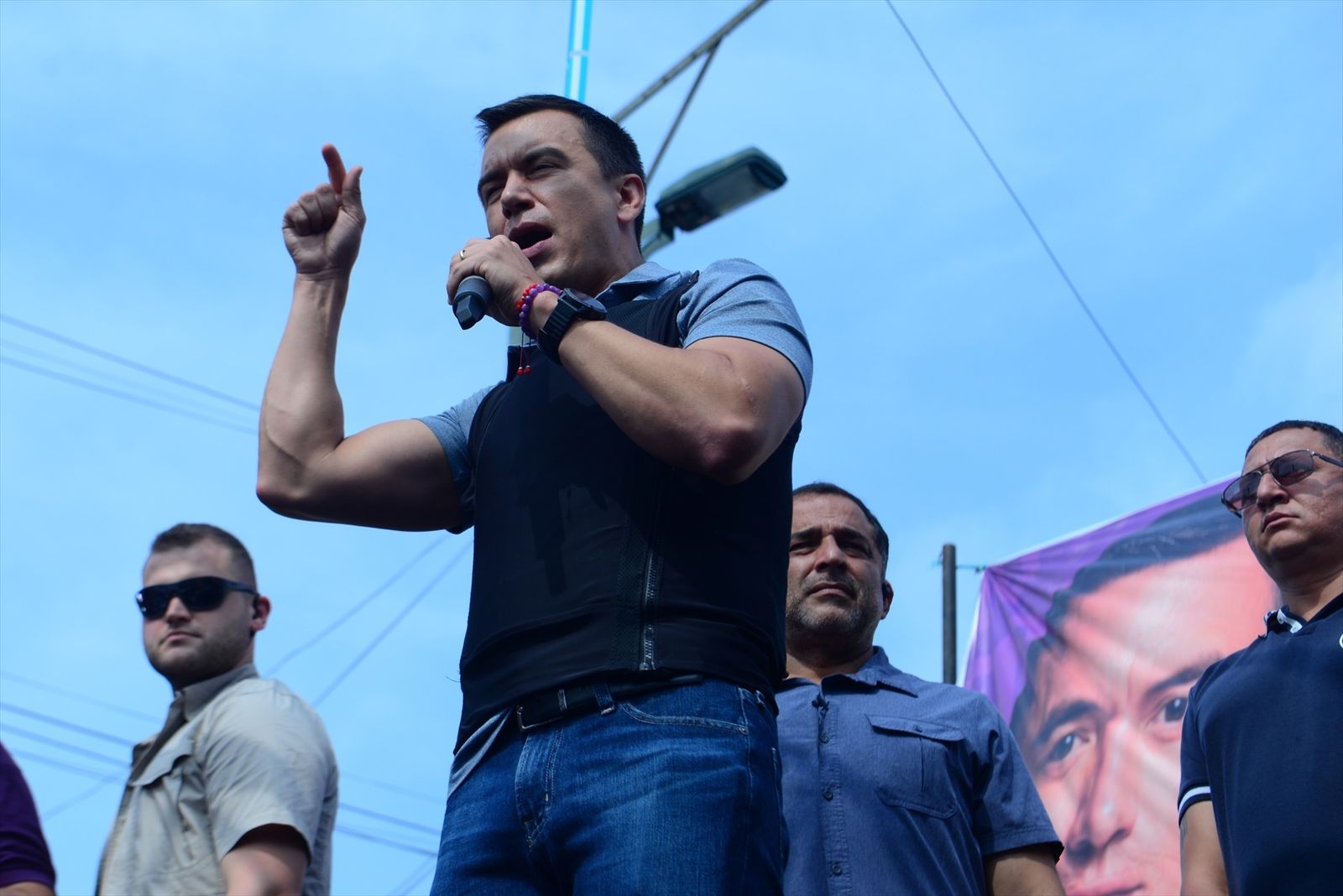El presidente de Ecuador, Daniel Noboa