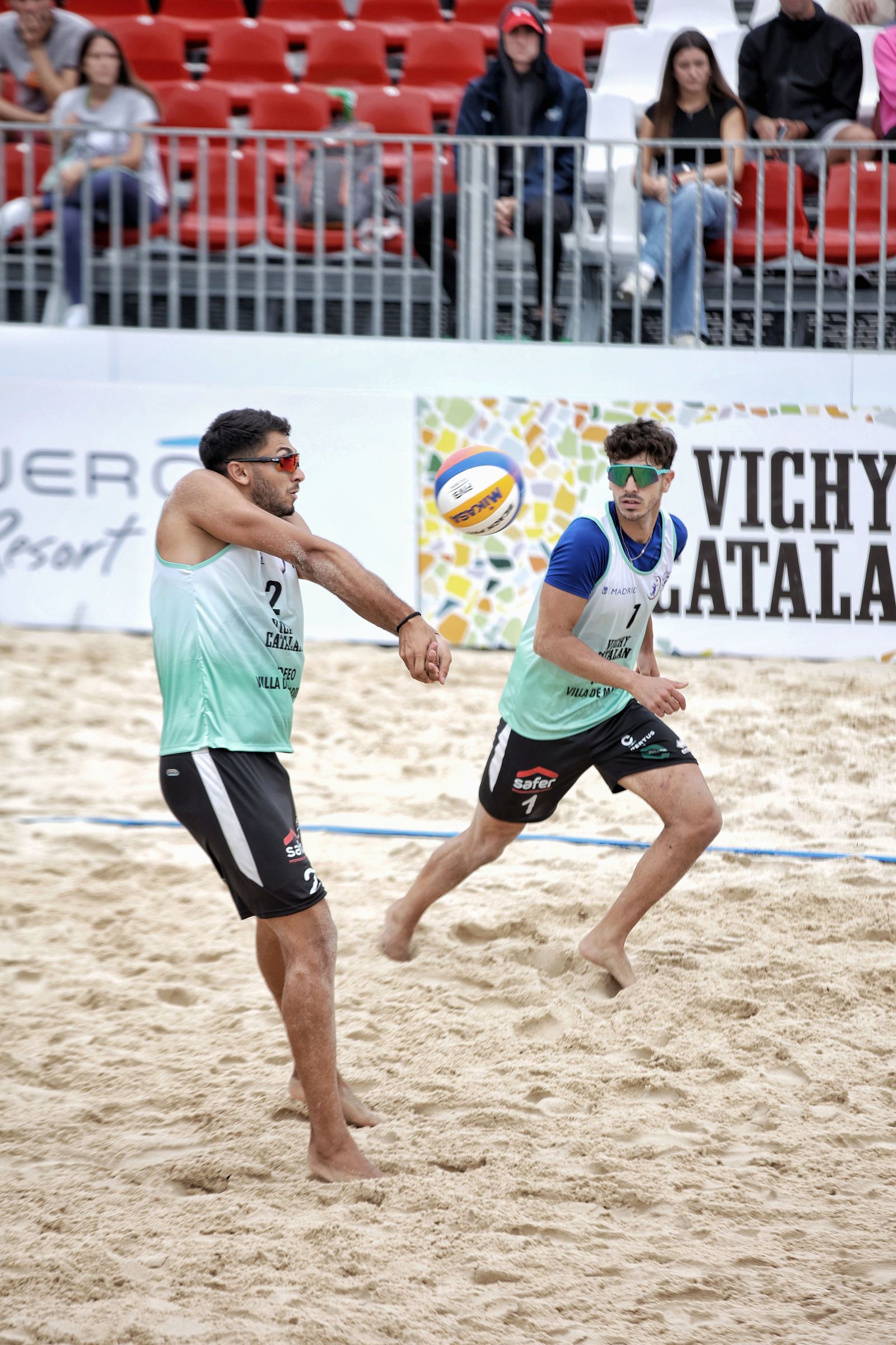 Pablo Pérez y Nathan Matos
