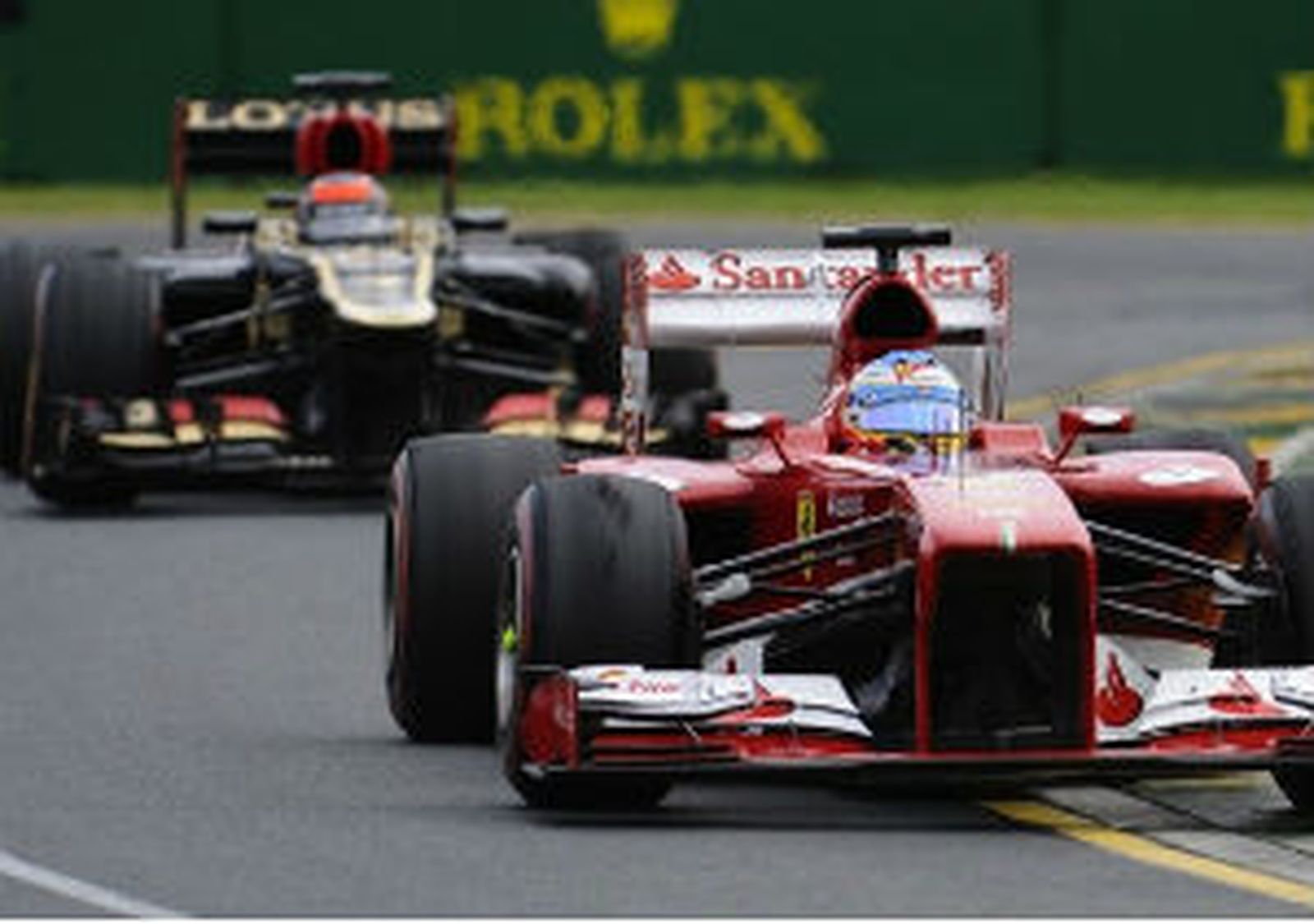 Lotus y Ferrari